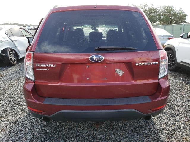 JF2SH6DC7AH776218 - 2010 SUBARU FORESTER 2.5X LIMITED RED photo 6