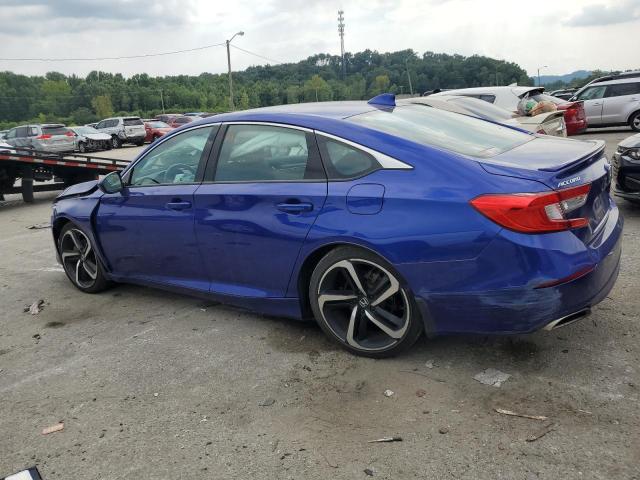 1HGCV1F3XKA083103 - 2019 HONDA ACCORD SPORT BLUE photo 2