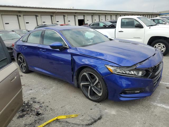 1HGCV1F3XKA083103 - 2019 HONDA ACCORD SPORT BLUE photo 4