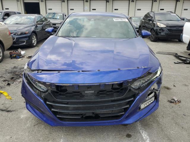 1HGCV1F3XKA083103 - 2019 HONDA ACCORD SPORT BLUE photo 5