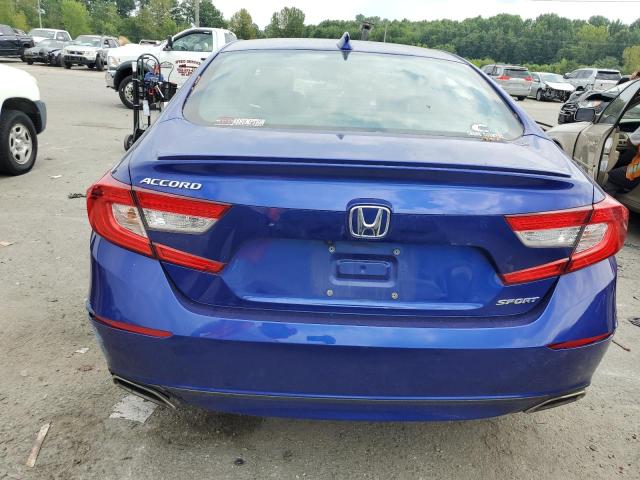 1HGCV1F3XKA083103 - 2019 HONDA ACCORD SPORT BLUE photo 6