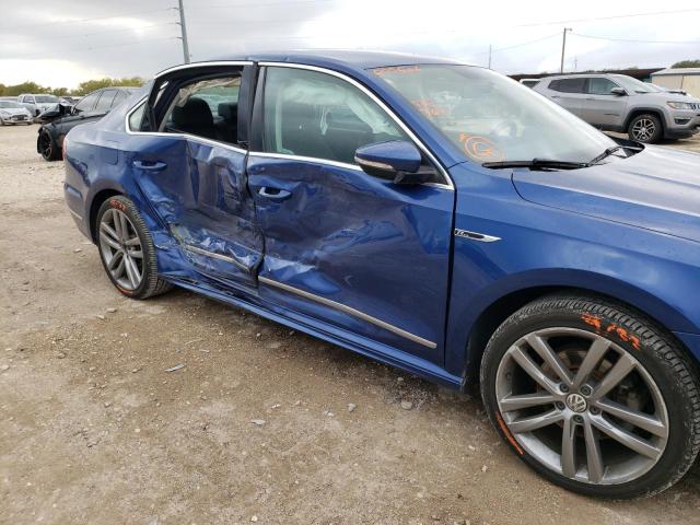 1VWDT7A39HC005506 - 2017 VOLKSWAGEN PASSAT R-LINE ლურჯი ფოტო 9