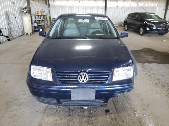 3VWRK69M42M145825 - 2002 VOLKSWAGEN JETTA GL BLUE photo 5