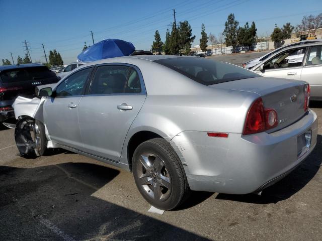1G1ZH57B19F133096 - 2009 CHEVROLET MALIBU 1LT SILVER photo 2