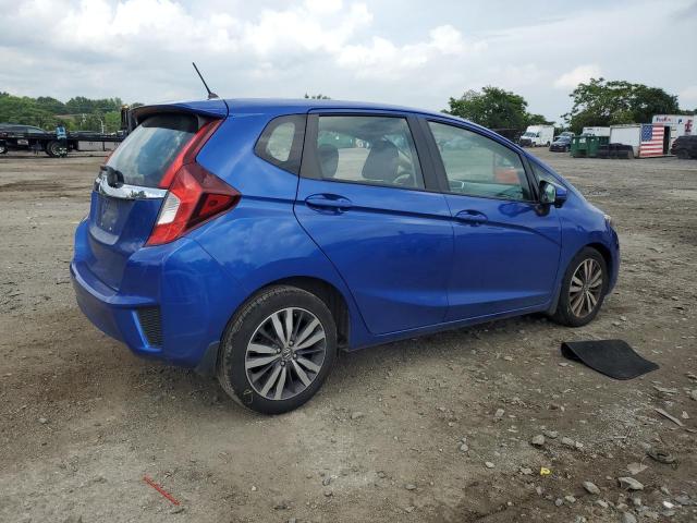 3HGGK5H86FM734617 - 2015 HONDA FIT EX BLUE photo 3
