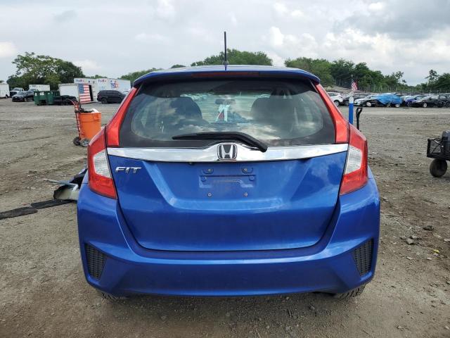 3HGGK5H86FM734617 - 2015 HONDA FIT EX BLUE photo 6