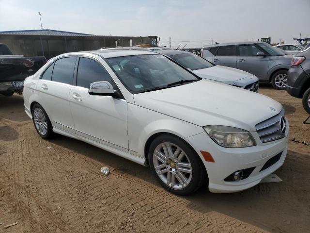 WDDGF54X08R035099 - 2008 MERCEDES-BENZ C 300 WHITE photo 4