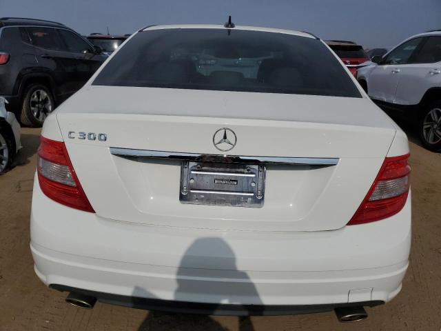 WDDGF54X08R035099 - 2008 MERCEDES-BENZ C 300 WHITE photo 6