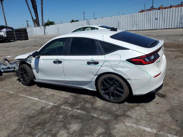 19XFL2H81NE002281 - 2022 HONDA CIVIC SPORT WHITE photo 2