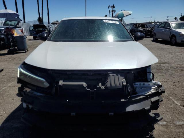 19XFL2H81NE002281 - 2022 HONDA CIVIC SPORT WHITE photo 5