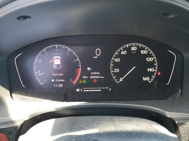 19XFL2H81NE002281 - 2022 HONDA CIVIC SPORT WHITE photo 9