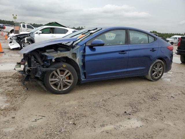 5NPD84LF9JH236216 - 2018 HYUNDAI ELANTRA SEL BLUE photo 1