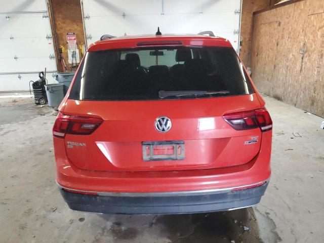 3VV2B7AX0JM096686 - 2018 VOLKSWAGEN TIGUAN SE ORANGE photo 6