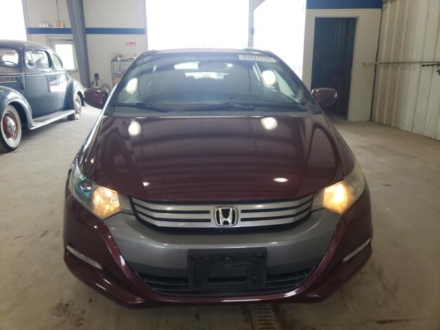 JHMZE2H74BS007027 - 2011 HONDA INSIGHT EX BURGUNDY photo 5