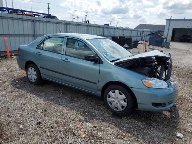 1NXBR32E27Z852745 - 2007 TOYOTA COROLLA CE TURQUOISE photo 4