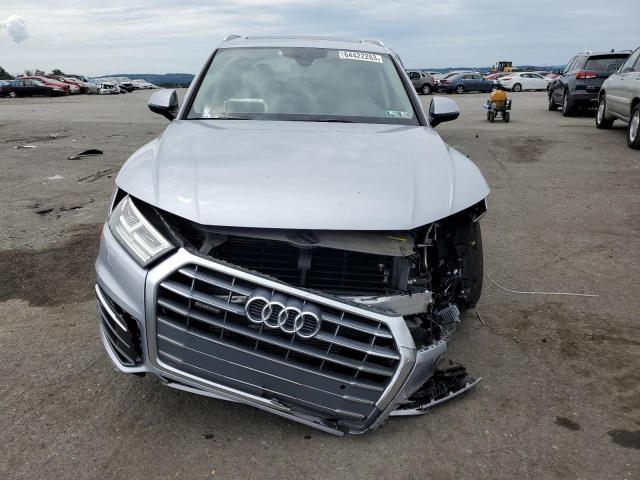 WA1BNBFY6J2028694 - 2018 AUDI Q5 PREMIUM PLUS SILVER photo 5