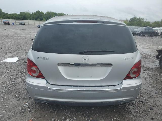 4JGCB6FE1AA102668 - 2010 MERCEDES-BENZ R 350 4MATIC SILVER photo 6