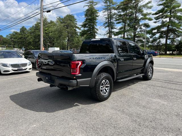 1FTFW1RG1HFB54563 - 2017 FORD F150 RAPTOR BLACK photo 3