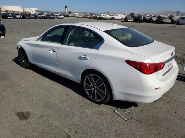 JN1BV7AP2FM332413 - 2015 INFINITI Q50 BASE WHITE photo 2