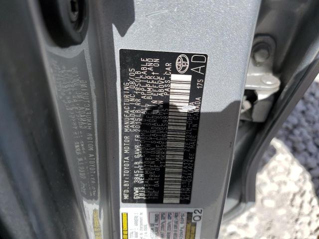 2T1KR32E06C559815 - 2006 TOYOTA COROLLA MA XR SILVER photo 13