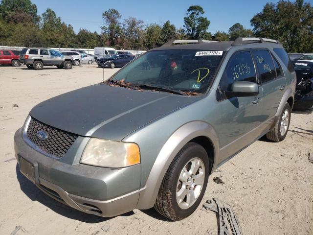 1FMZK02157GA05568 - 2007 FORD FREESTYLE SEL GREEN photo 2