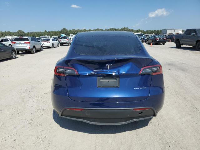 7SAYGDEE4NF434959 - 2022 TESLA MODEL Y BLUE photo 6