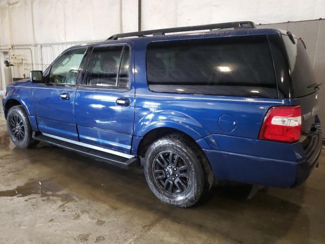 1FMJK1J5XBEF26510 - 2011 FORD EXPEDITION EL XLT BLUE photo 2