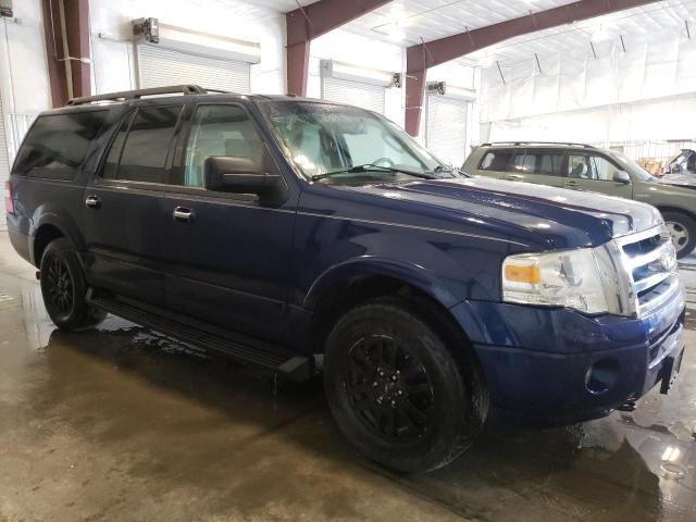 1FMJK1J5XBEF26510 - 2011 FORD EXPEDITION EL XLT BLUE photo 4