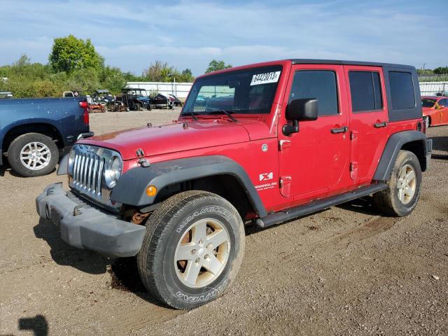 1J4GA39108L509714 - 2008 JEEP WRANGLER U X RED photo 1