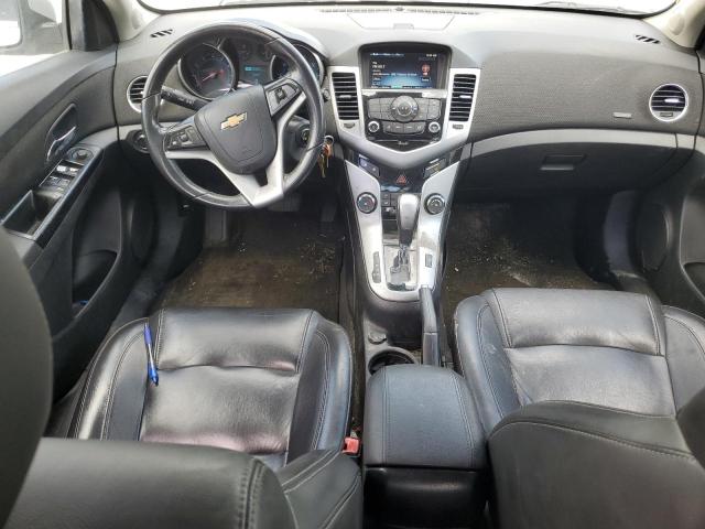 1G1PE5SB4D7100832 - 2013 CHEVROLET CRUZE LT SILVER photo 8