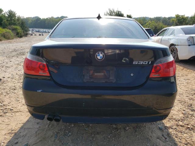 WBANE73526CM37865 - 2006 BMW 530 I BLACK photo 6