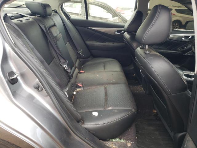 JN1EV7AR6KM551495 - 2019 INFINITI Q50 LUXE Сұр фото 10