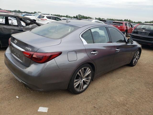 JN1EV7AR6KM551495 - 2019 INFINITI Q50 LUXE Сұр фото 3