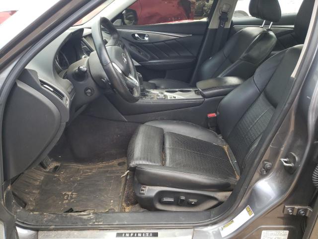 JN1EV7AR6KM551495 - 2019 INFINITI Q50 LUXE Сұр фото 7