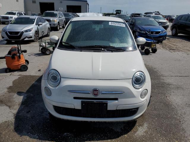 3C3CFFAR4CT299094 - 2012 FIAT 500 POP WHITE photo 5