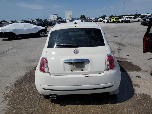 3C3CFFAR4CT299094 - 2012 FIAT 500 POP WHITE photo 6