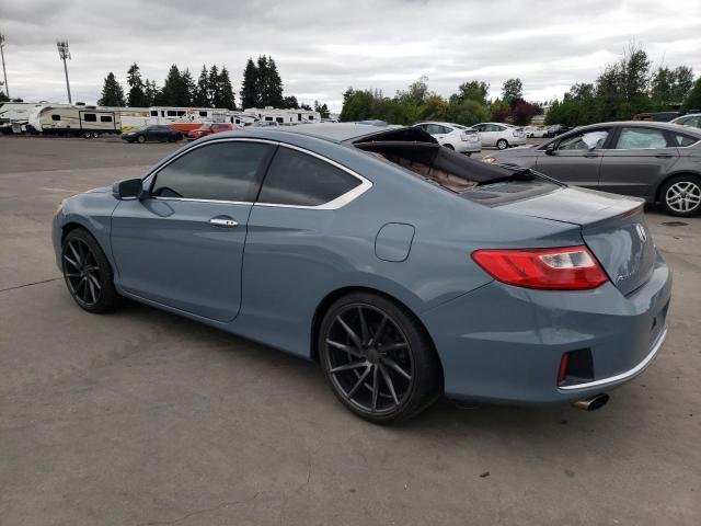 1HGCT2B82DA001753 - 2013 HONDA ACCORD EXL ნაცრისფერი ფოტო 2