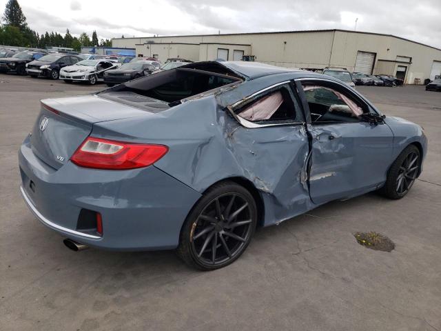 1HGCT2B82DA001753 - 2013 HONDA ACCORD EXL ნაცრისფერი ფოტო 3