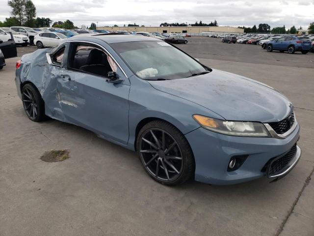 1HGCT2B82DA001753 - 2013 HONDA ACCORD EXL ნაცრისფერი ფოტო 4