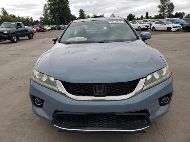 1HGCT2B82DA001753 - 2013 HONDA ACCORD EXL ნაცრისფერი ფოტო 5