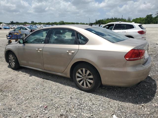 1VWAT7A36FC061838 - 2015 VOLKSWAGEN PASSAT S თაფლისფერი ფოტო 2