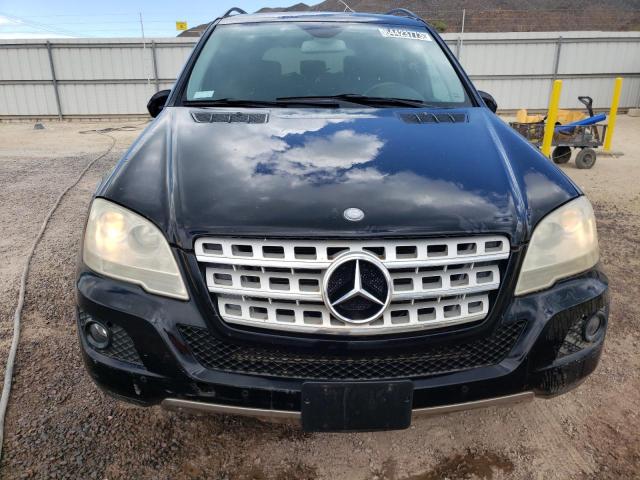 4JGBB86E69A441459 - 2009 MERCEDES-BENZ ML 350 BLACK photo 5