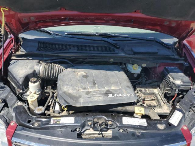 2C4RC1CG2DR737340 - 2013 CHRYSLER TOWN & COU TOURING L RED photo 12