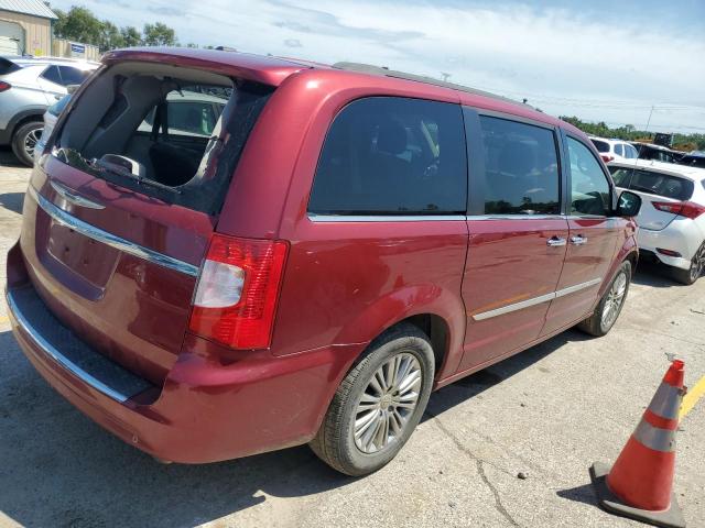 2C4RC1CG2DR737340 - 2013 CHRYSLER TOWN & COU TOURING L RED photo 3