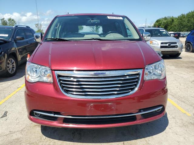 2C4RC1CG2DR737340 - 2013 CHRYSLER TOWN & COU TOURING L RED photo 5