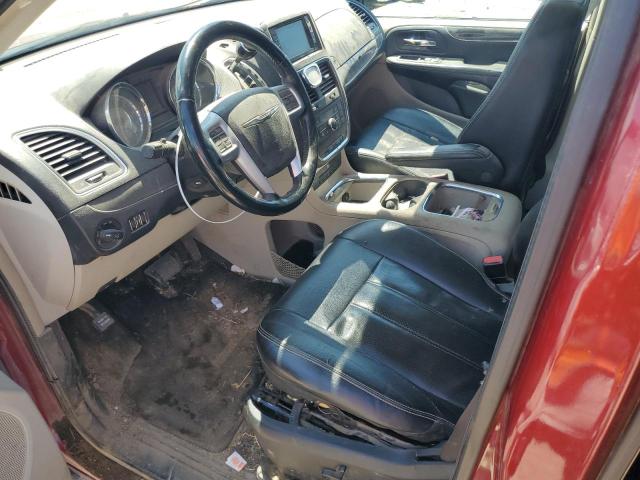 2C4RC1CG2DR737340 - 2013 CHRYSLER TOWN & COU TOURING L RED photo 7