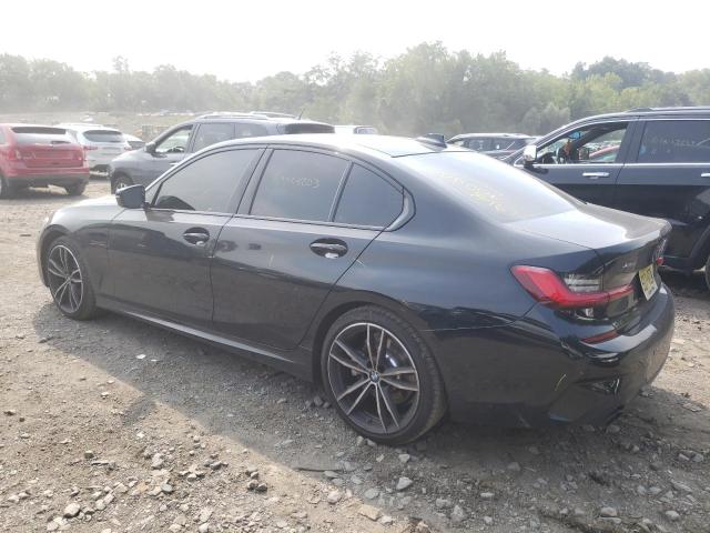 3MW5RJ02M8B94428 - 2021 BMW 330XI BLACK photo 2