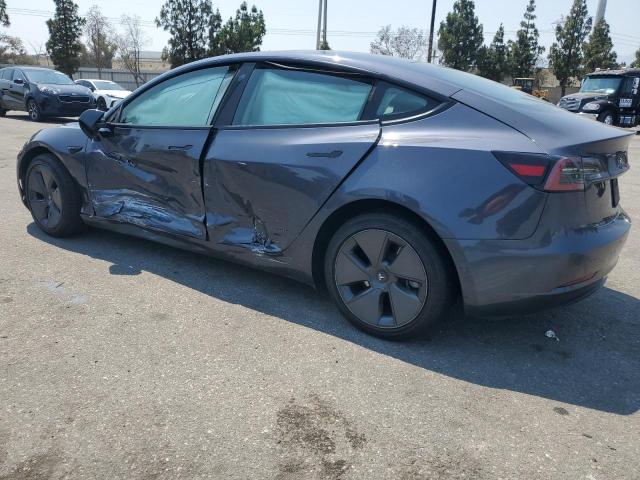 5YJ3E1EA7PF455414 - 2023 TESLA MODEL 3 رمادي صورة 2