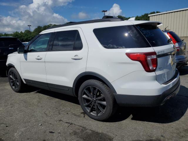 1FM5K8D89HGB18321 - 2017 FORD EXPLORER XLT WHITE photo 2