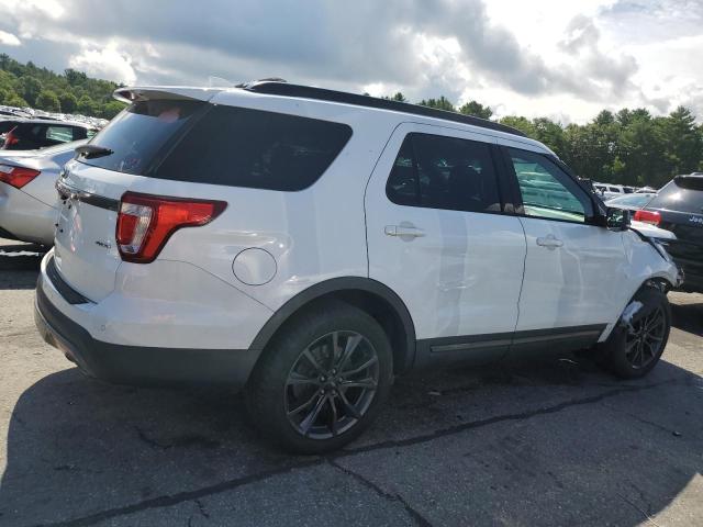 1FM5K8D89HGB18321 - 2017 FORD EXPLORER XLT WHITE photo 3